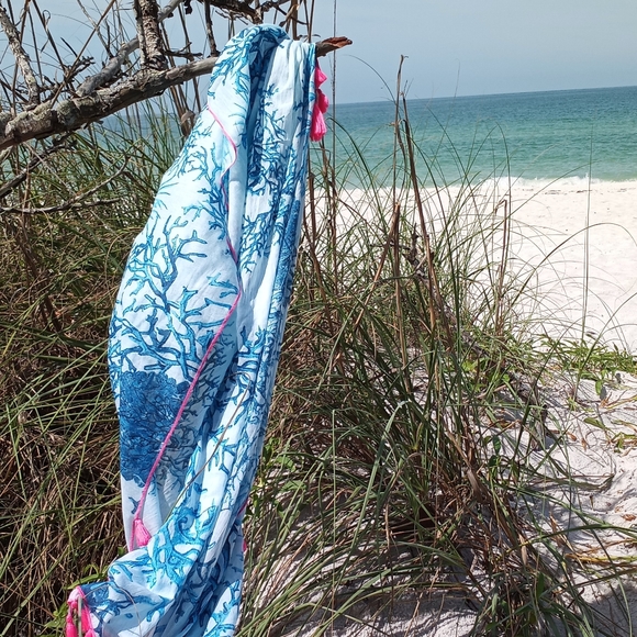 DEBBIE KETZ 100% Cotton Pareo Multi way Co… - Picture 2 of 6